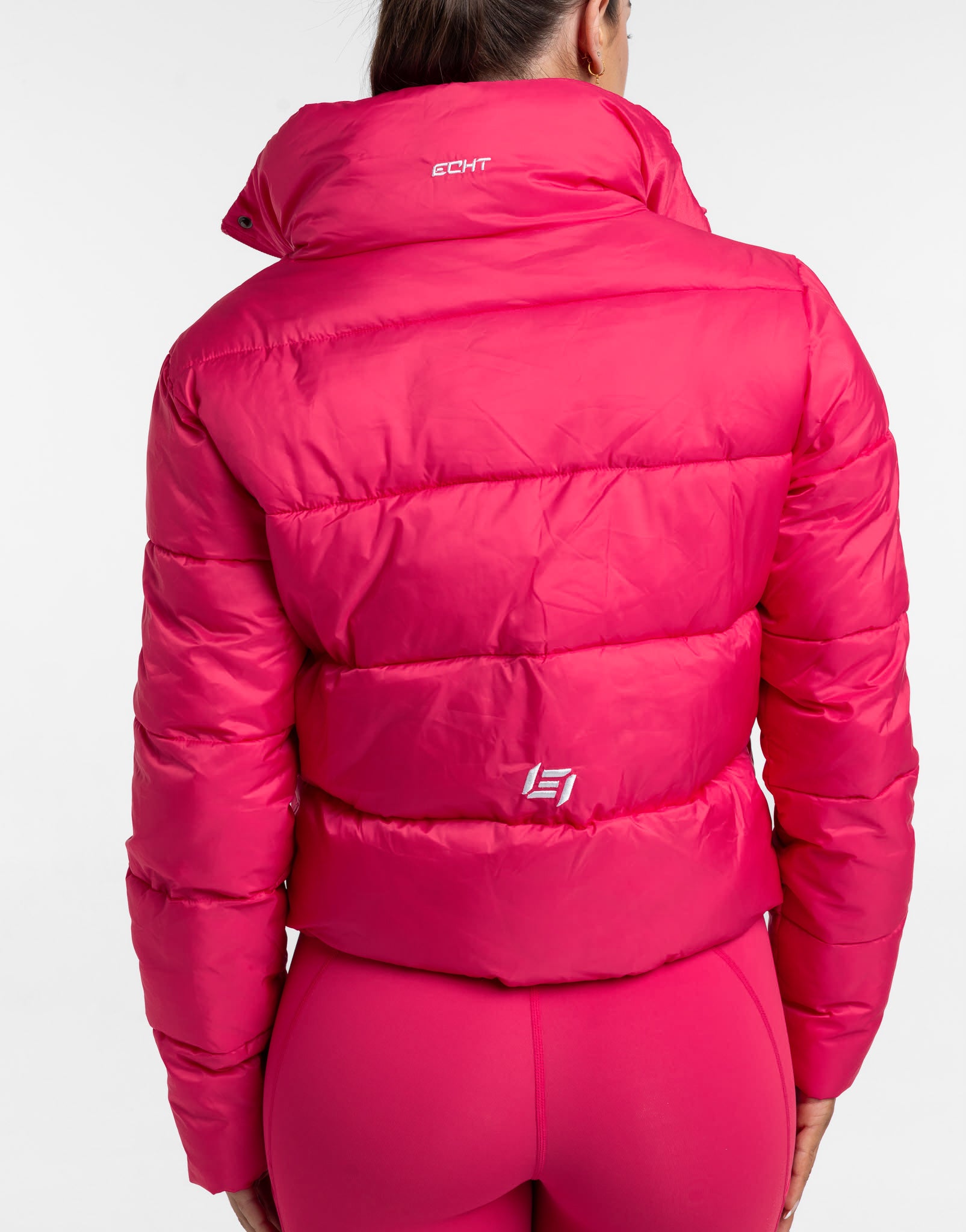 Elevate Puffer Jacket - Bright Pink