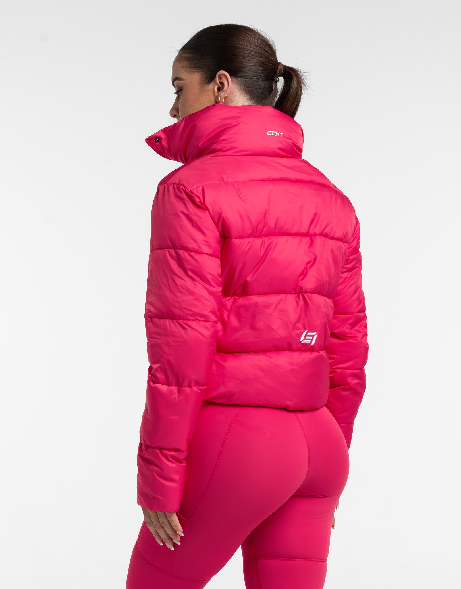 Elevate Puffer Jacket - Bright Pink