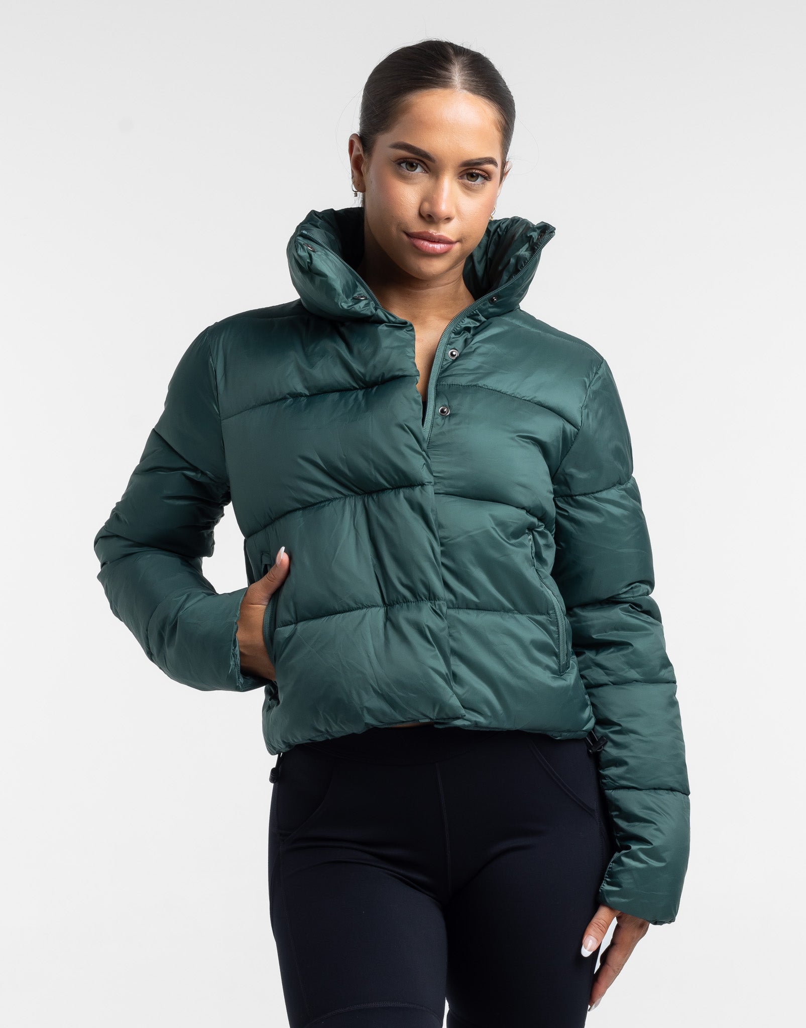 Elevate Puffer Jacket - Emerald