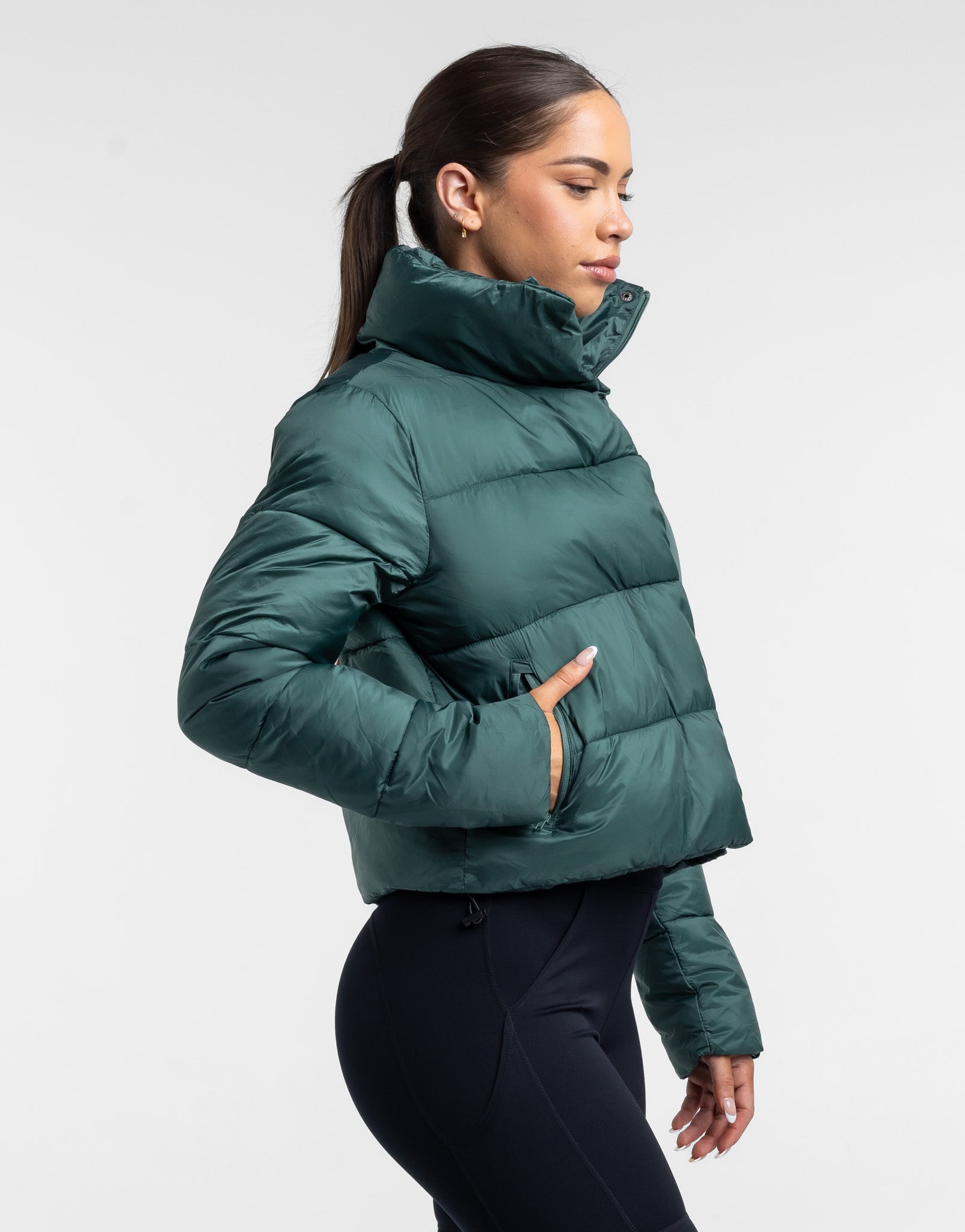 Elevate Puffer Jacket - Emerald