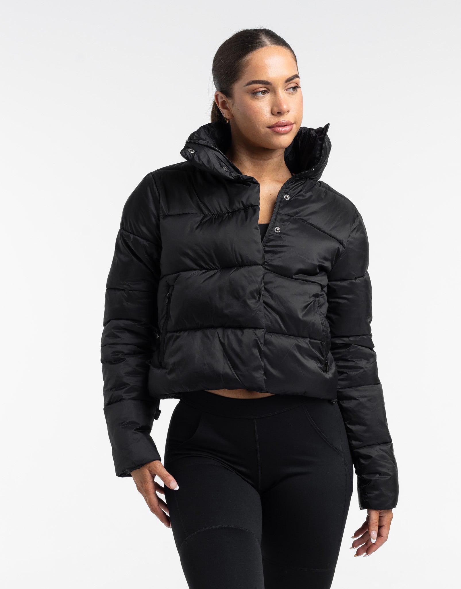 Elevate Puffer Jacket - Black