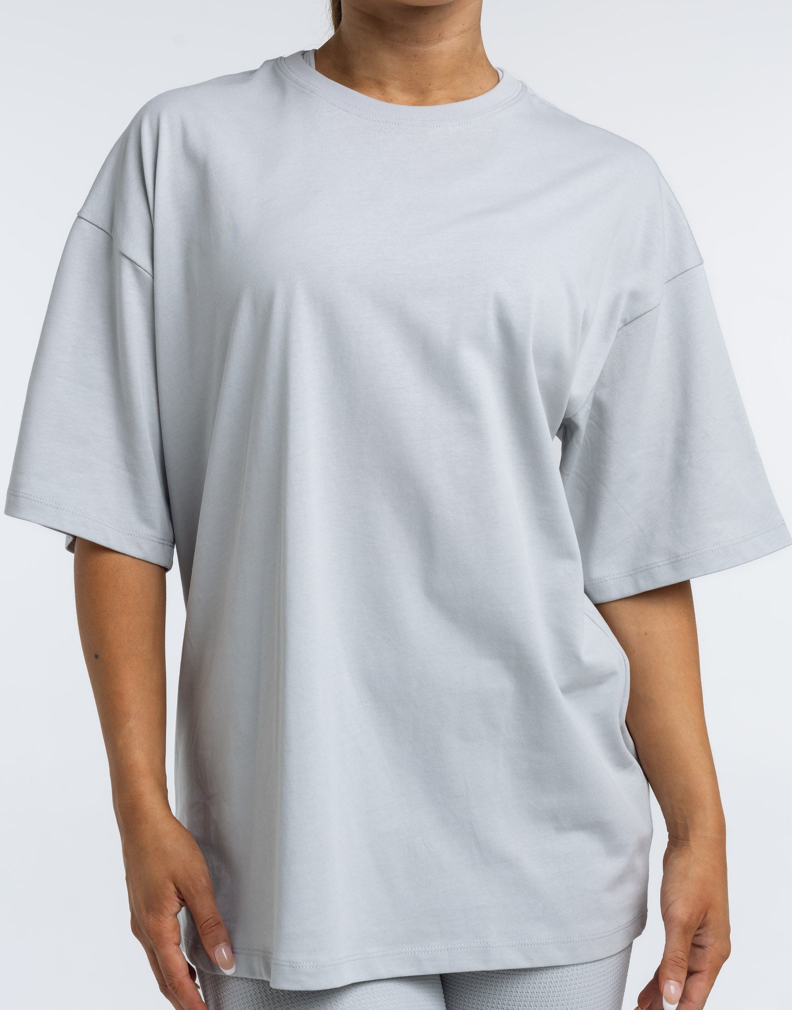 Futura Oversize Tee - Micro Grey