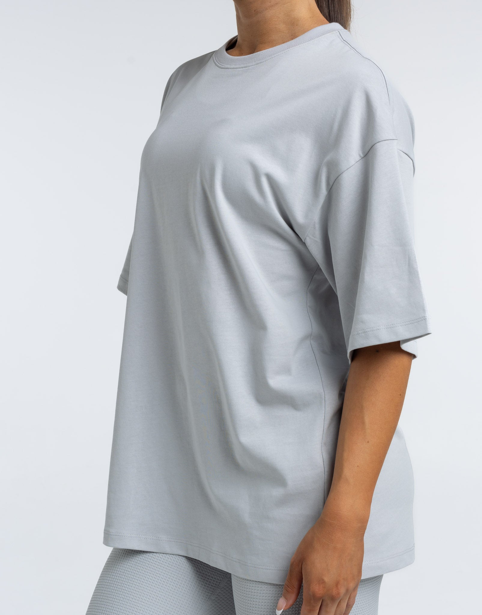 Futura Oversize Tee - Micro Grey