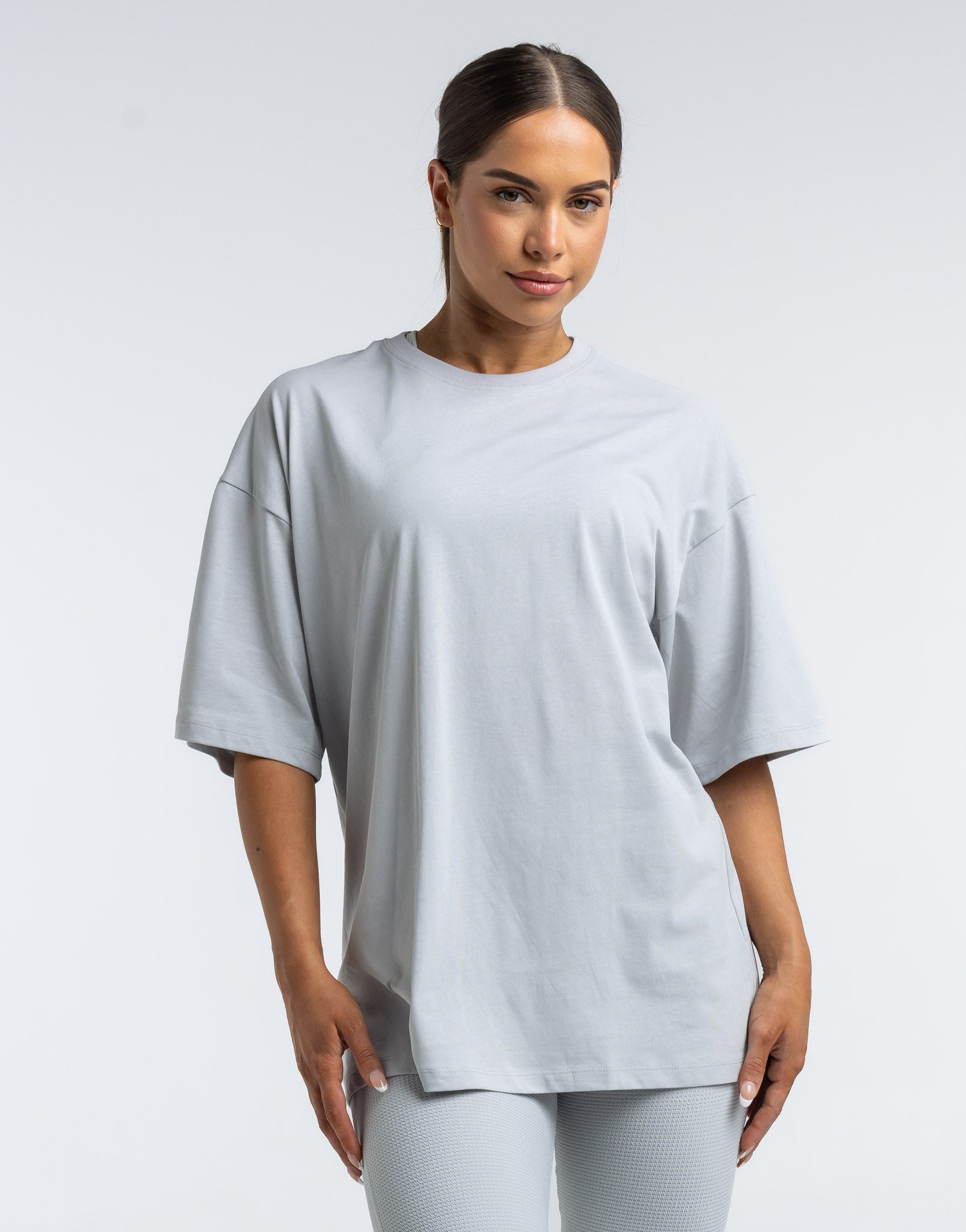 Futura Oversize Tee - Micro Grey