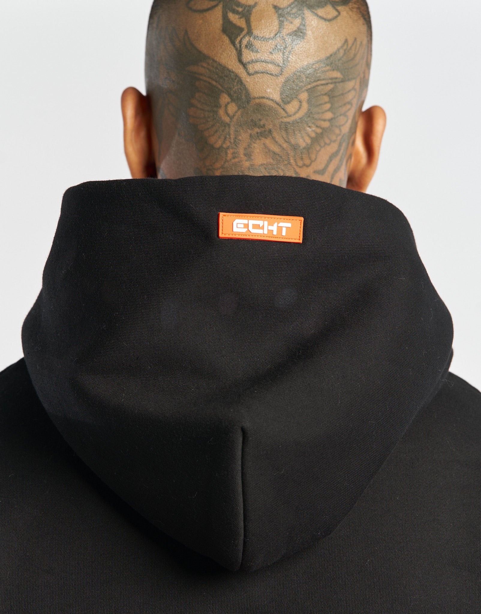 Worldwide Hoodie - Black/Orange