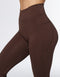 Flare Pocket Leggings - Fudge Brown