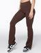 Flare Pocket Leggings - Fudge Brown