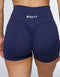 Echt Force Scrunch Shorts - Eclipse Blue