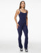 Core Unitard Flare - Eclipse Blue