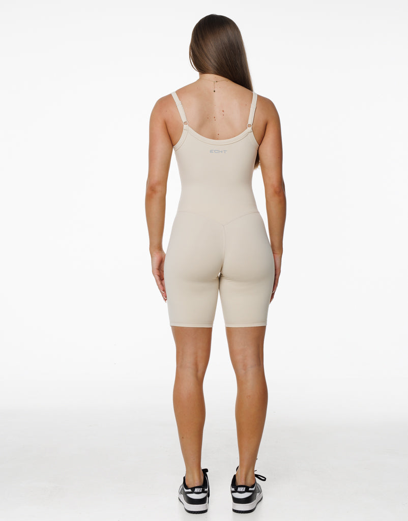 Core Unitard - Oatmeal