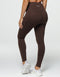 Maternity Pocket Leggings - Fudge Brown