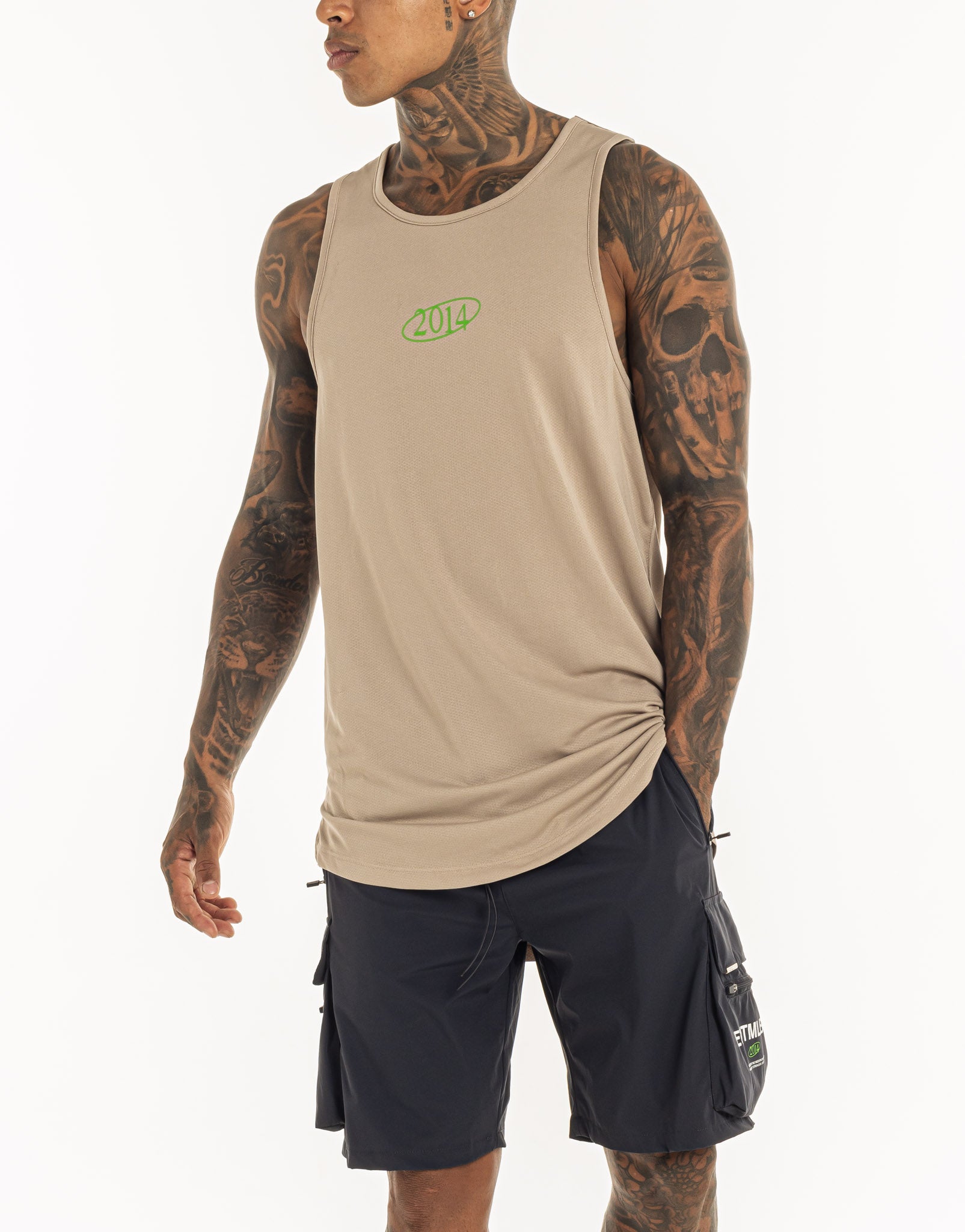 MLBRN Singlet - Taupe