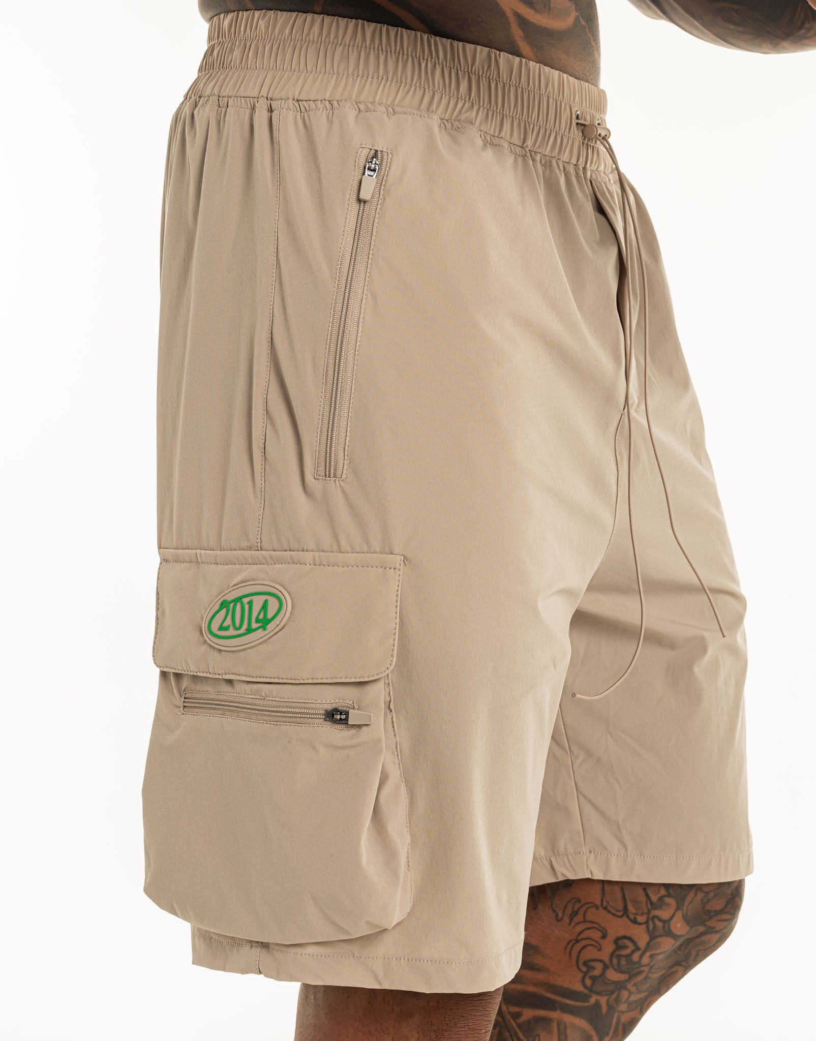 MLBRN Spear Shorts - Taupe Grey