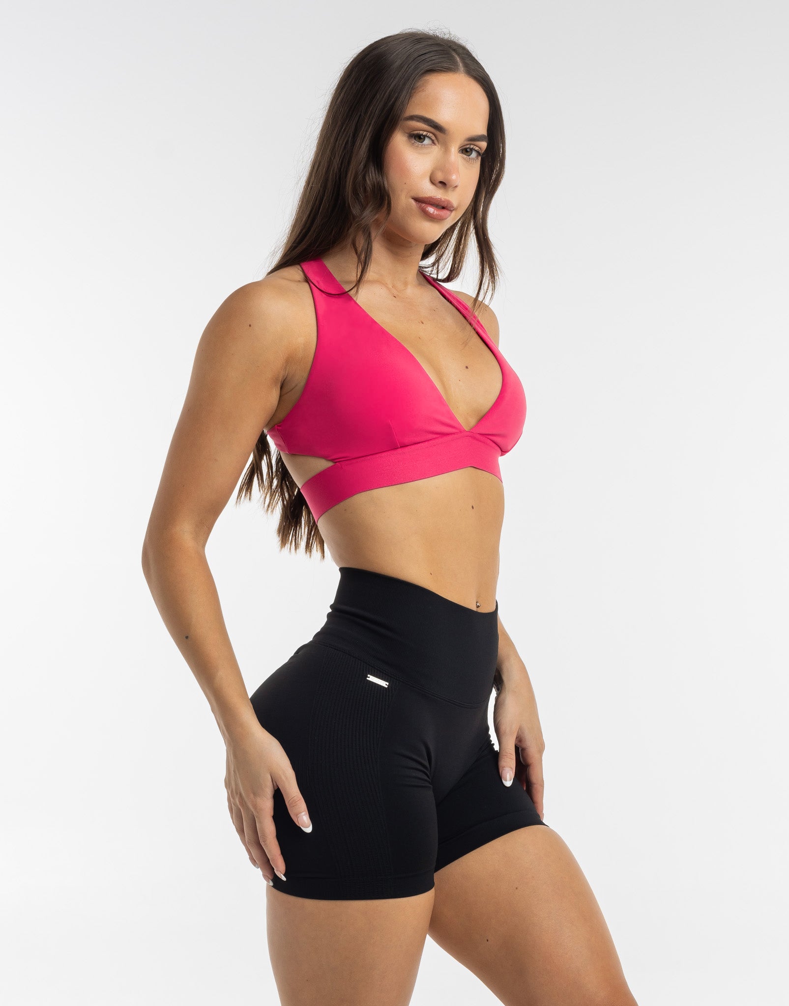 Relentless Sports Bra - Bright Pink