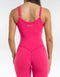 Core Unitard Flare - Bright Pink