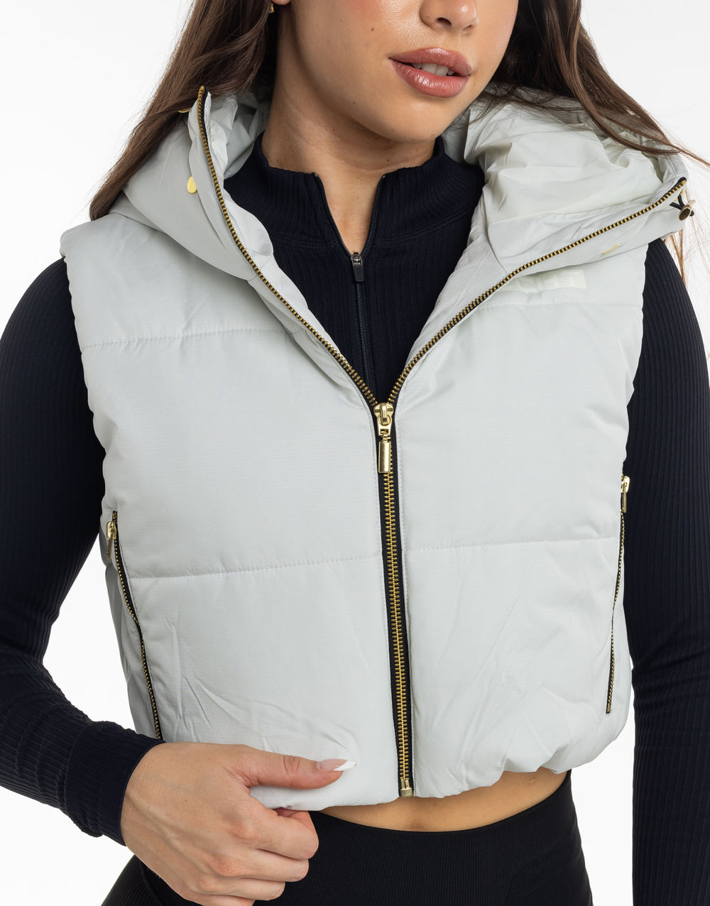 Essentia Vest Jacket - Silver