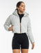 Essentia Cropped Jacket - Silver