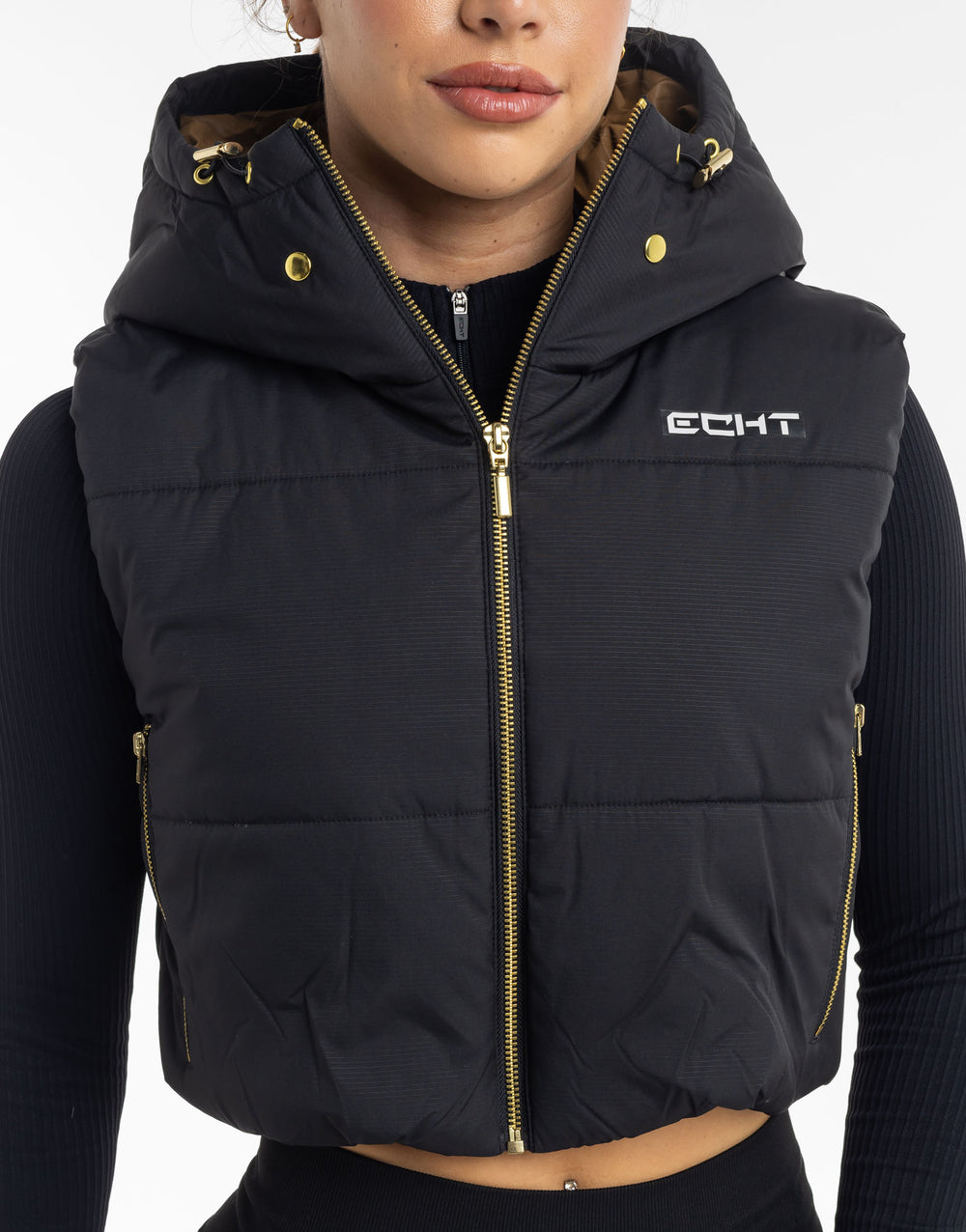 Essentia Vest Jacket - Black