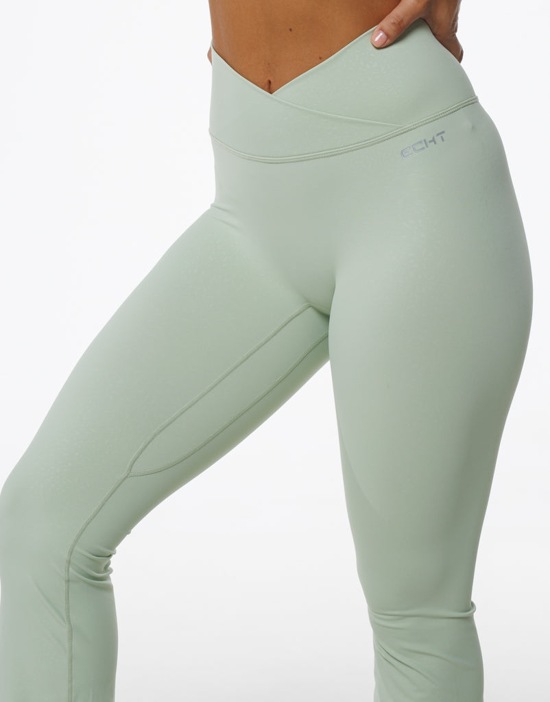 Storm Flare Leggings - Sage