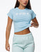 Team Echt Baby Tee - Baby Blue