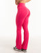 Flare Pocket Leggings - Bright Pink