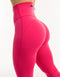 Flare Leggings - Bright Pink