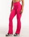 Flare Leggings - Bright Pink