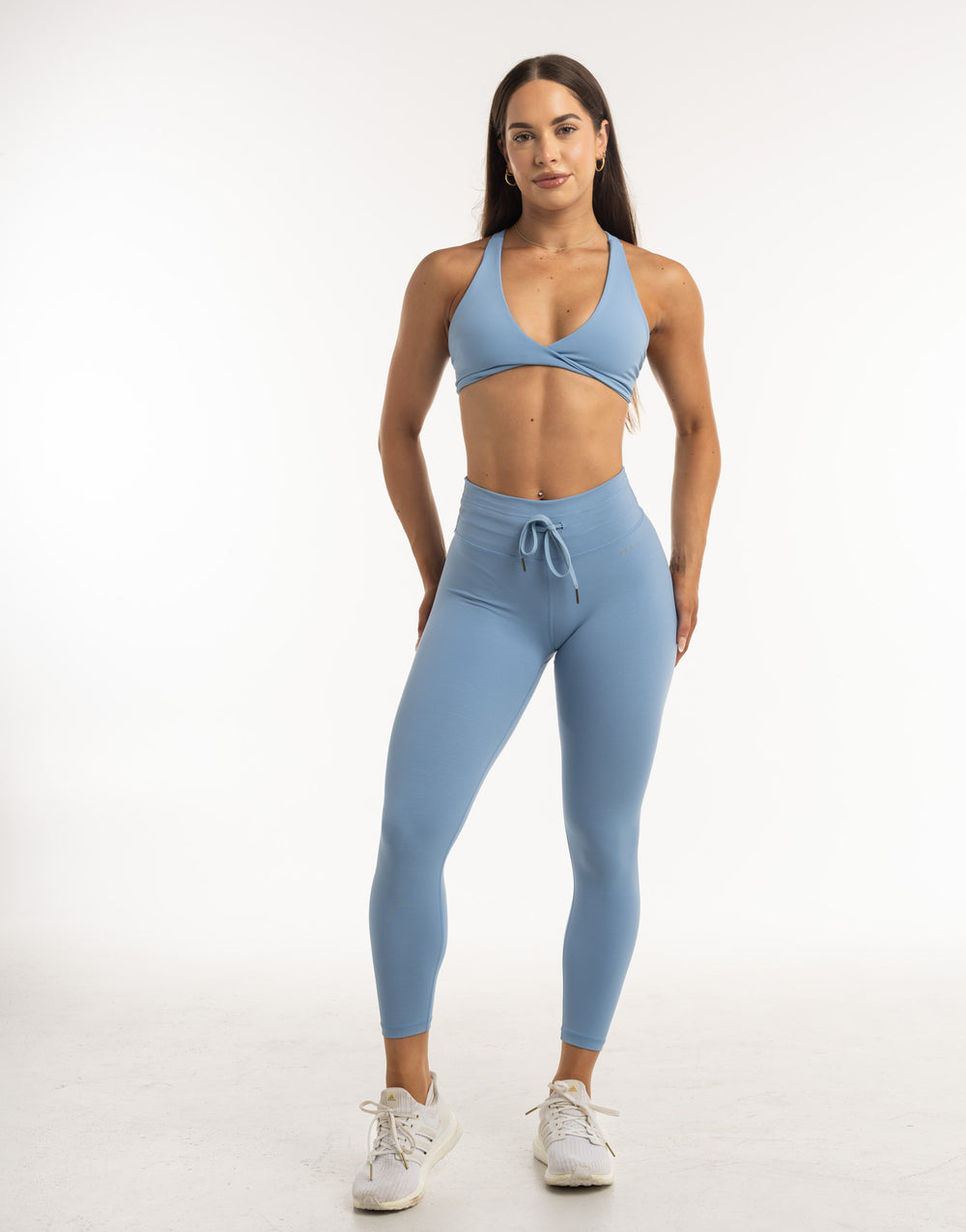 Tempo Leggings - Process Blue