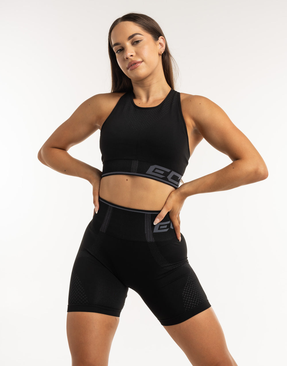 Arise High-Intensity Sports Bra - Black