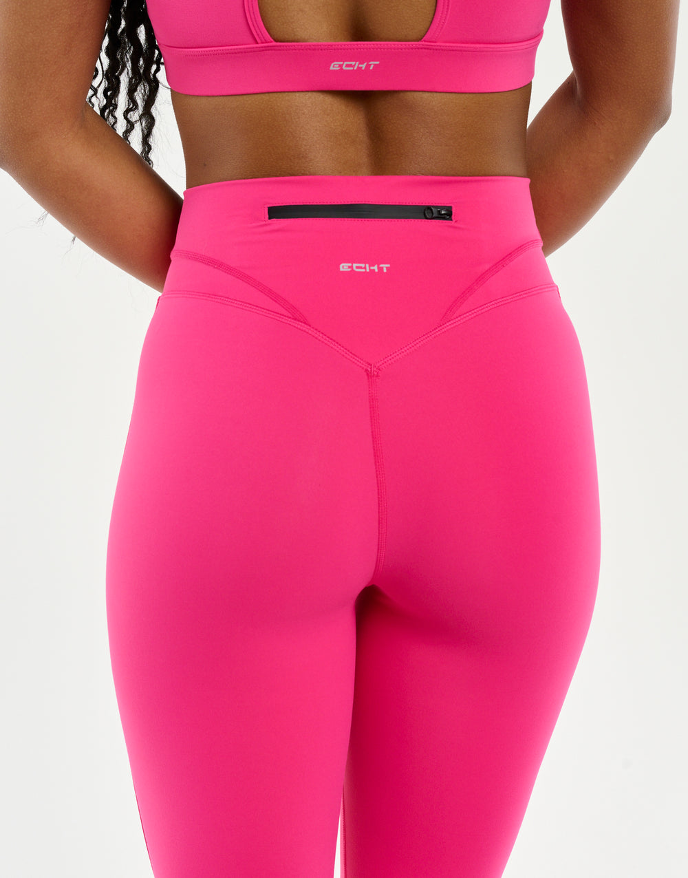 SmoothForm Flare Leggings - Bright Pink