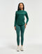 Velocity Quarter Zip Running Top - Green