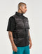 Echt Dart Puffer Vest - Black