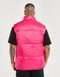 Echt Dart Puffer Vest - Pink