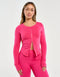 Echt Knit Cardigan - Bright Pink