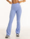 Flare Scrunch Leggings - Hydrangea Blue