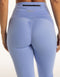 Flare Scrunch Leggings - Hydrangea Blue