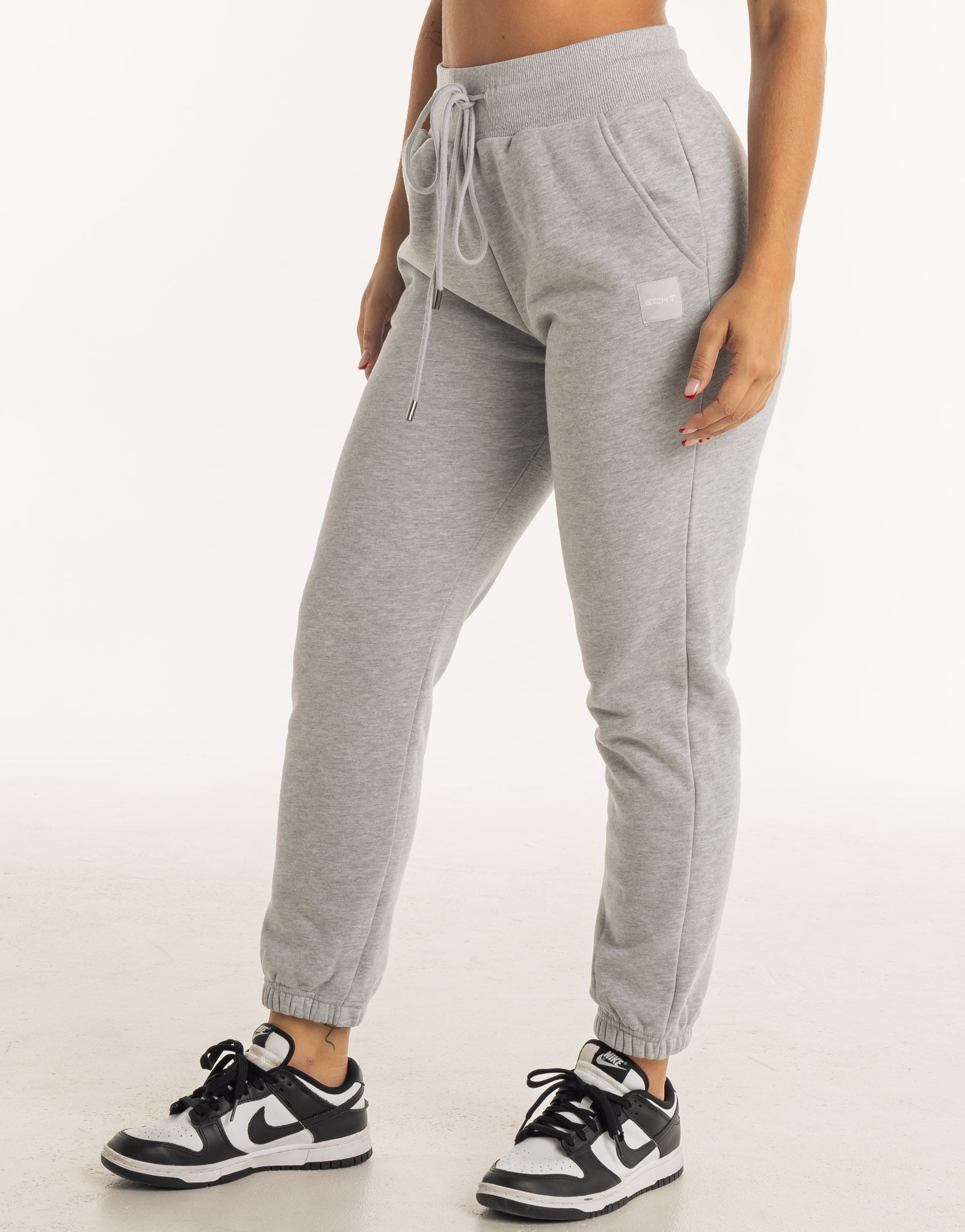 7/8 Devotion Joggers - Heather Grey