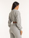 Esteem Cropped Sweater - Heather Grey