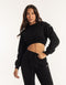 Esteem Cropped Sweater - Black