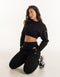 Esteem Cropped Sweater - Black