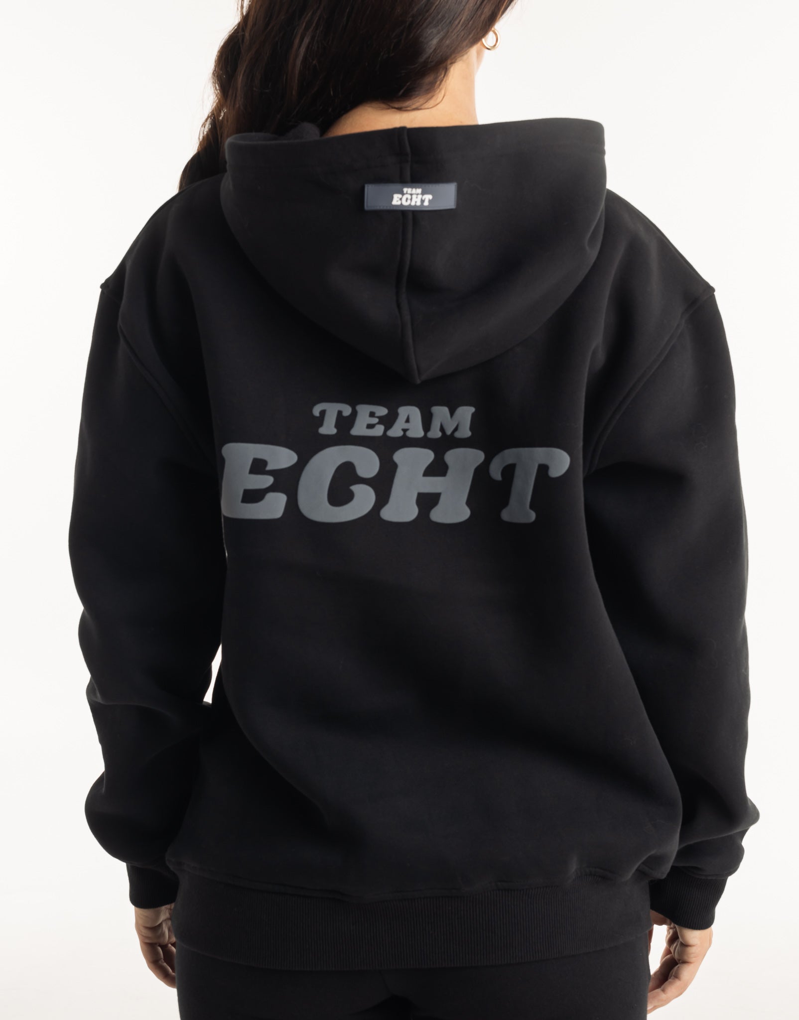 Team Echt Hoodie - All Black