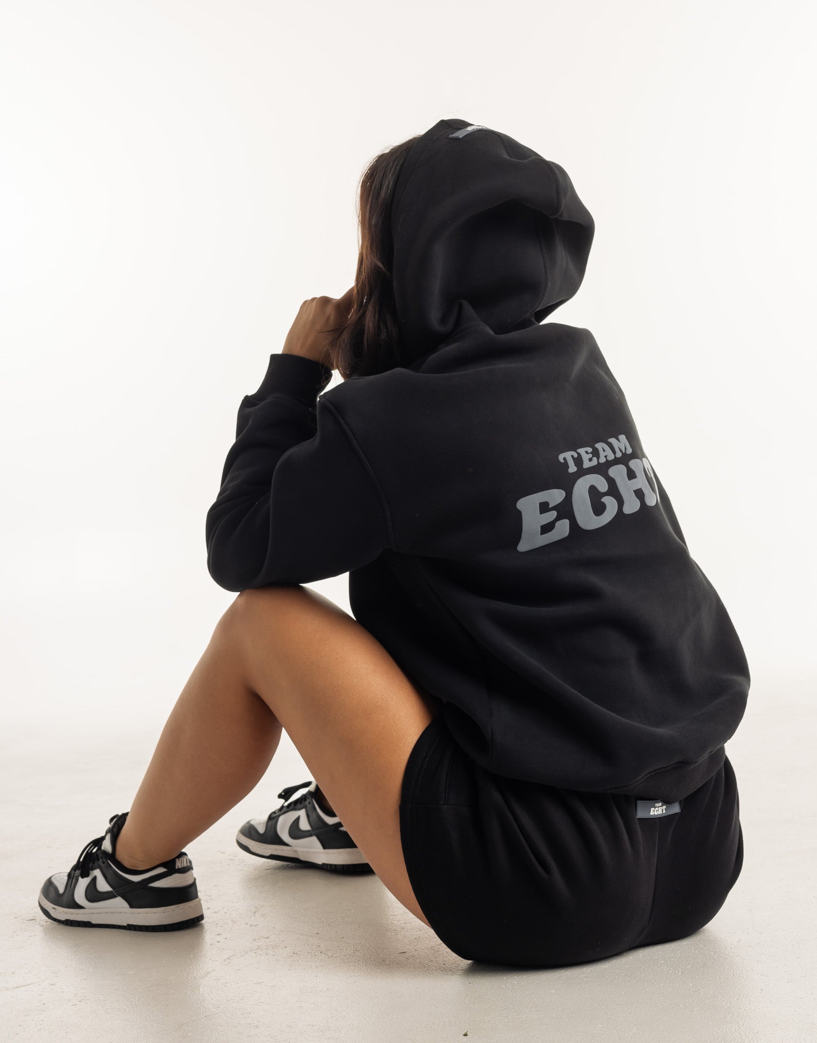 Team Echt Hoodie - All Black