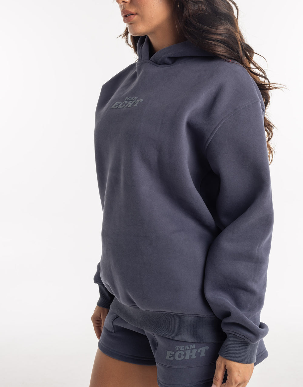 Team Echt Hoodie - Smoke Grey