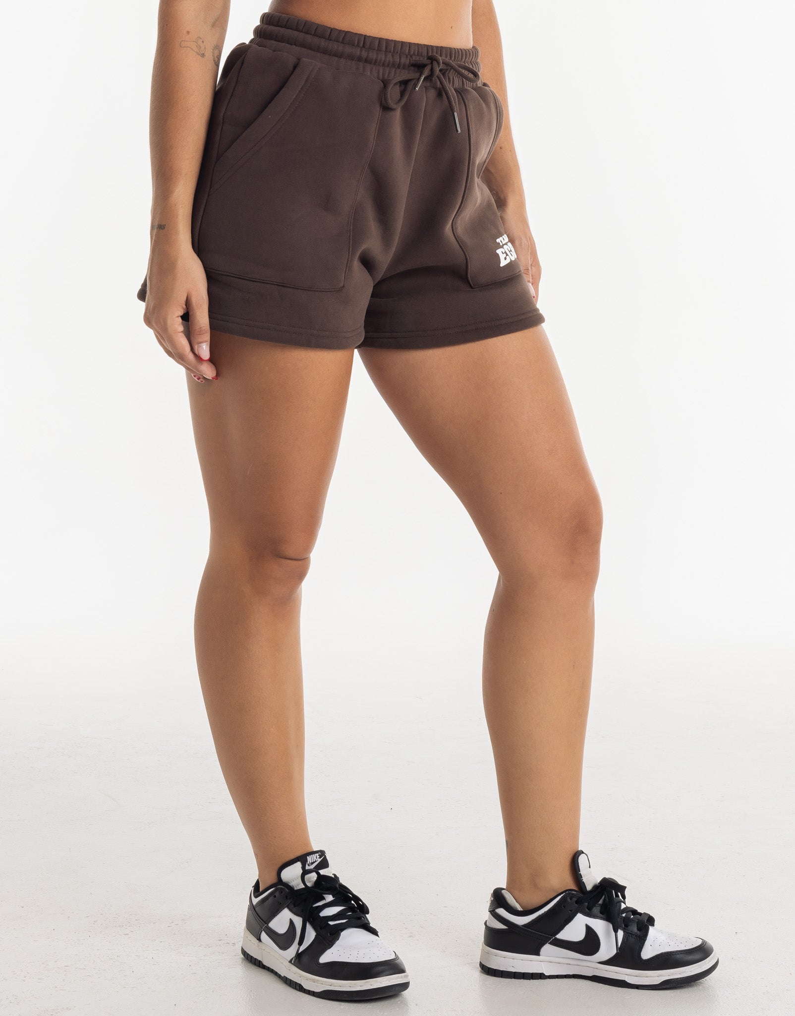 Team Echt Shorts - Fudge Brown