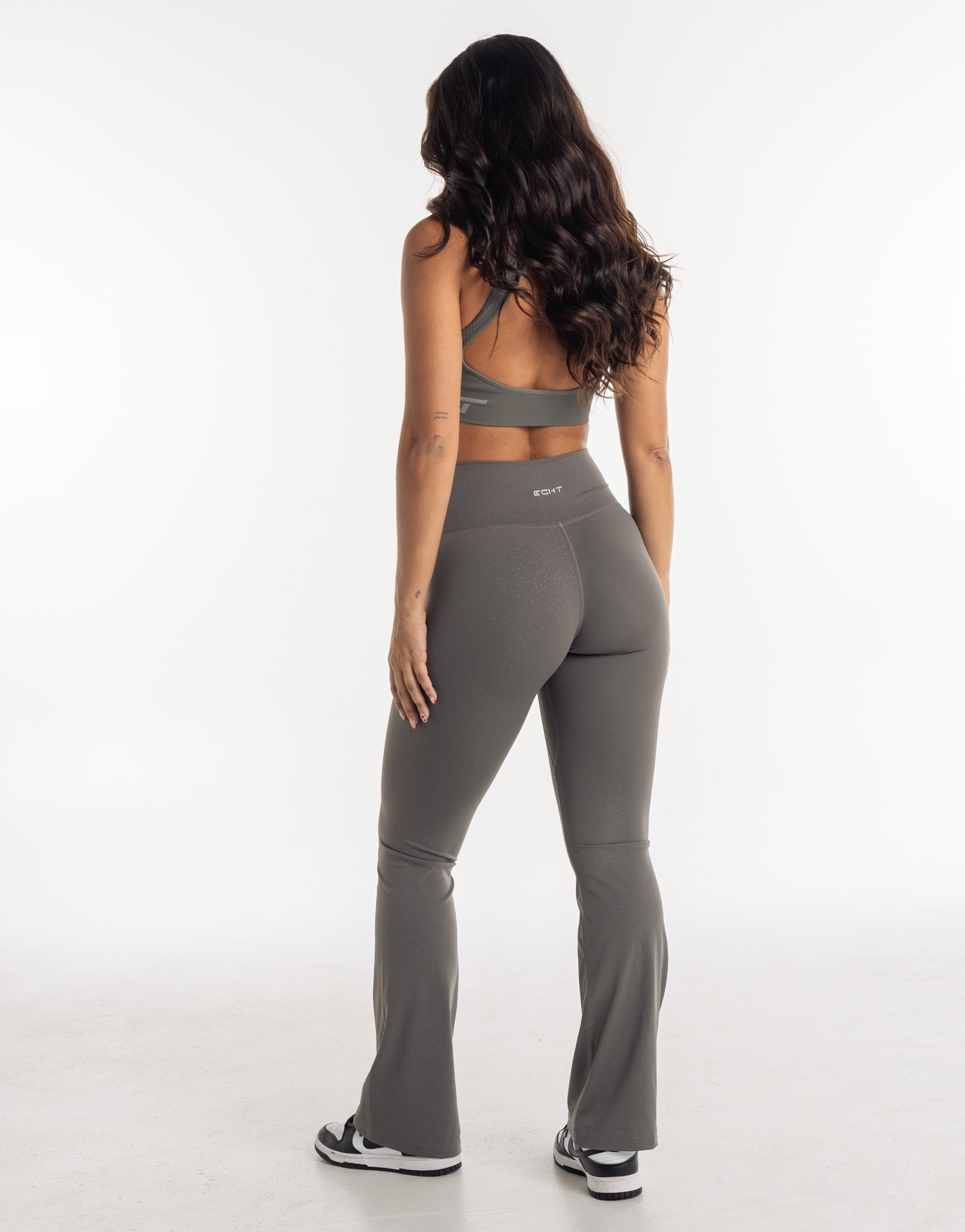 Storm Flare Leggings - Charcoal