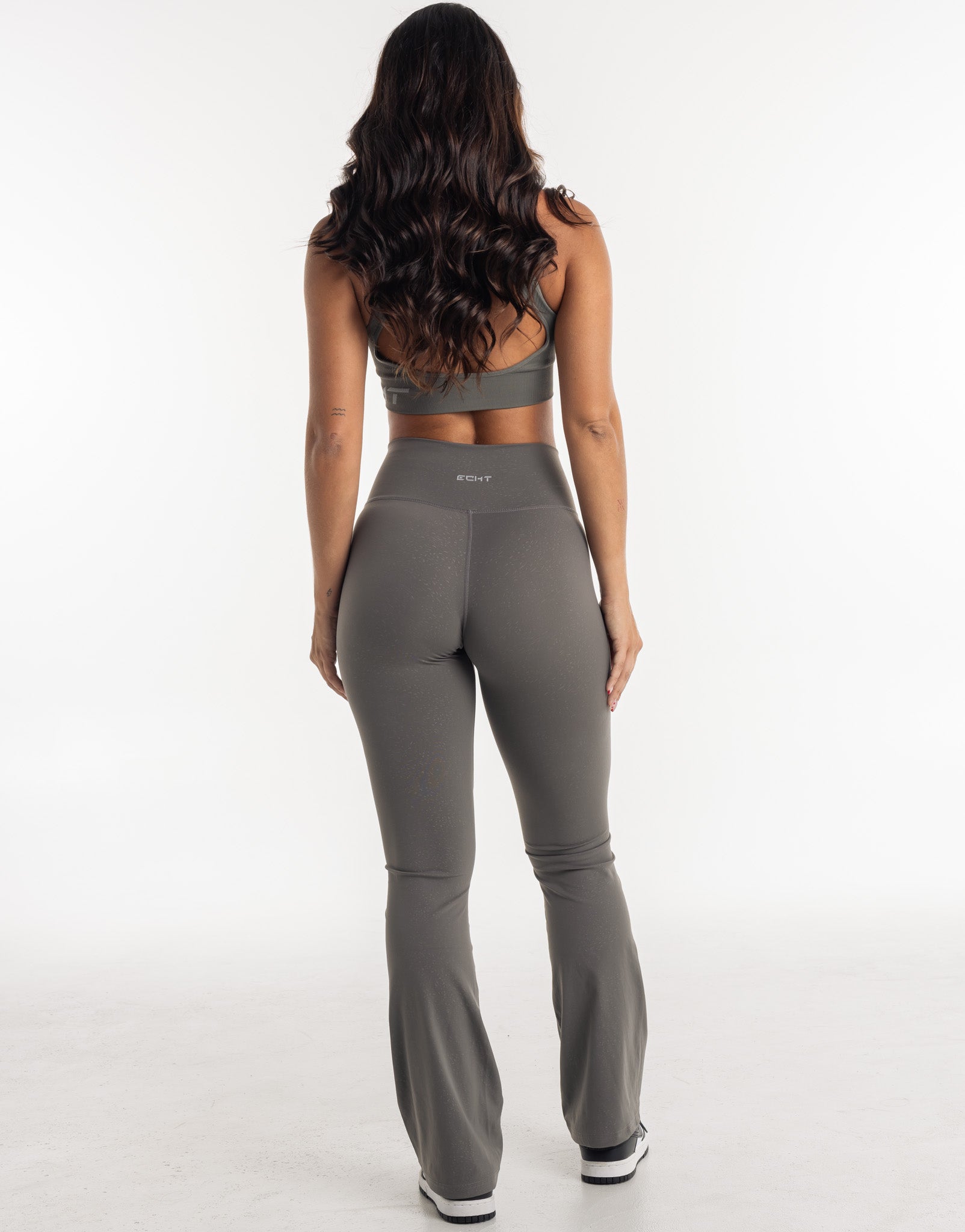 Storm Flare Leggings - Charcoal