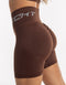 Arise Scrunch Shorts - Brown