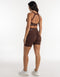 Arise Scrunch Shorts - Brown