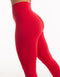 League Seamless Leggings - Magenta Red