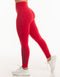 League Seamless Leggings - Magenta Red